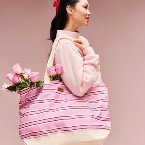 Parke Valentine’s Oversized Pink Tote New!